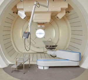 Proton therapy in Korea: treatment room at Samsung Medical Center, Seoul